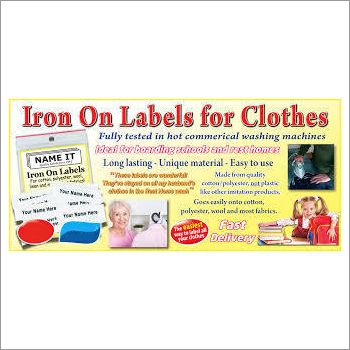 Iron On Labels