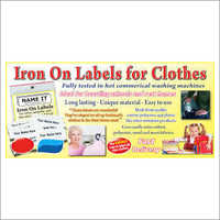 Iron On Labels