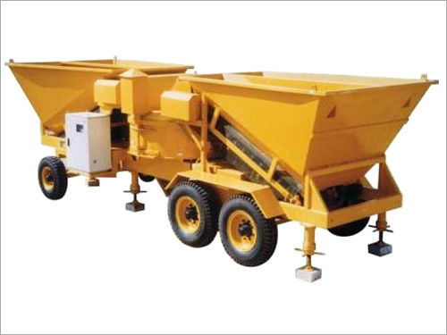 Mobile Concrete Batching Plant Conveyor Capacity: 30Cum/Hr Kg/Hr