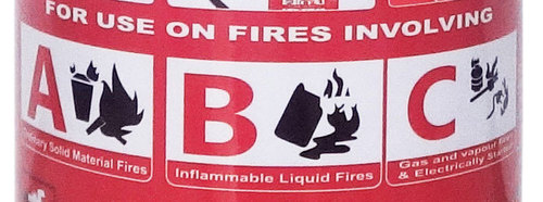 ABC fire extinguisher