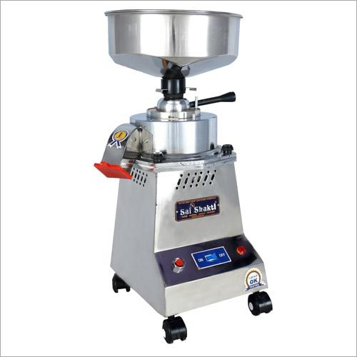 1Hp Automatic Stainless Steel Domestic Square Flour Mill - 58x20x30 cm, 26 kg Weight | High Efficiency, Low Noise, PLC Control, Compact Design, 10 kg Capacity, Multi-Grain Grinding