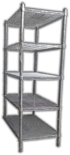 SS Rack 72"(H)X48"(W)X18"(D)