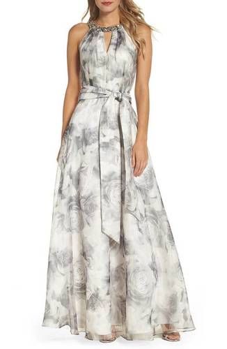 Ladies Digital Printed Gown