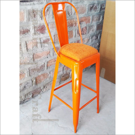 Bar Iron Orange Chair