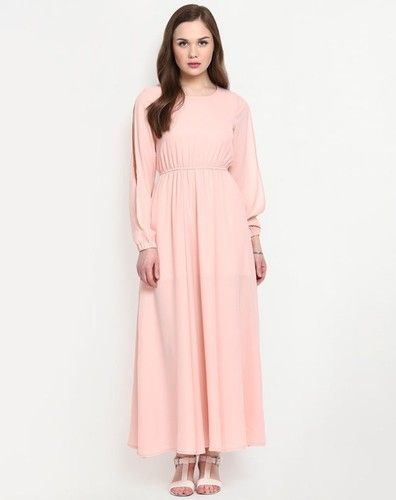 Ladies Plain Gown