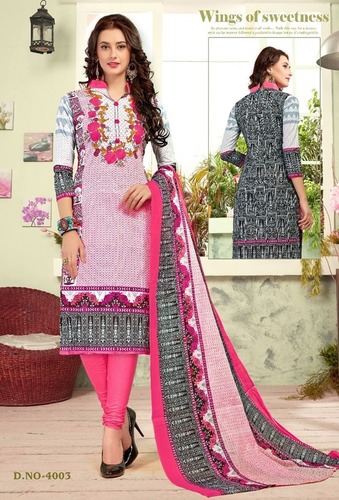 Indian Pure Cotton Dress Material Rajiya Sultan