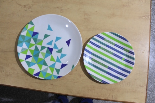 Diamond Gold 34 PCS Dinner Set Design