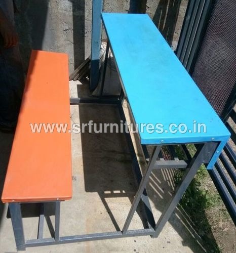 Easy To Clean Iron Sheet Bench
