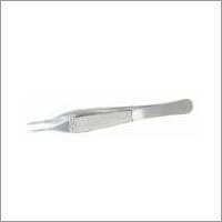 Dressing Forceps Plain With Teeth - Stainless Steel, Manual Operation | Ideal For Surgical Use In Hospitals, Durable Design With Textured Grip