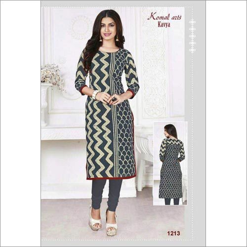 Unstitched Printed Kurtis