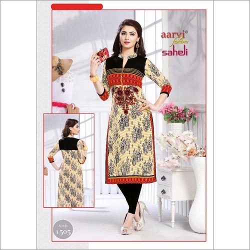 Unstitched Cotton Kurtis