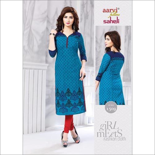 Unstitched Designer Kurtis