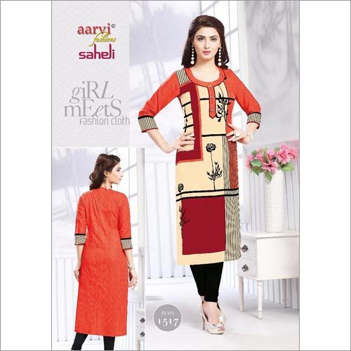 Unstitched Fasion Kurtis