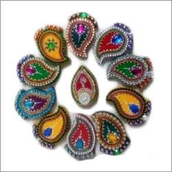 Door Toran - Fabric & Stones, Varied Sizes, Multicolor | Vibrant Paisley Design, Durable & Easy to Hang, Elegant Festive Charm