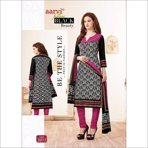 Cotton Ladies Dress Fabric