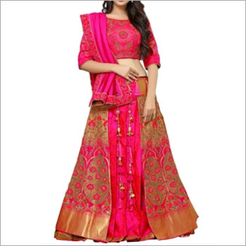 Designer Pink Lehenga Choli