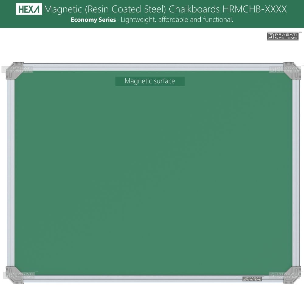 Hexa Magnetic (Resin Coated Steel) Chalkboards