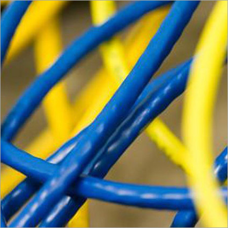 Blue and Yellow Wire