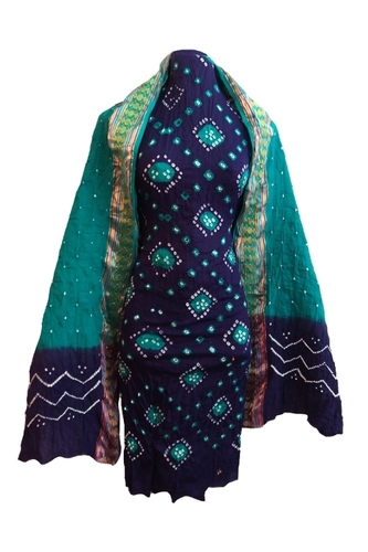 Ethnic Cotton Bandhani Dress Material By MOHAMMAD ARIF IBRAHIM