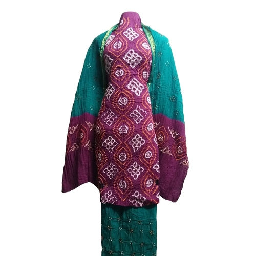Traditional Bandhani Dress Material Wholesaler