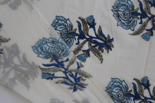 100%Cotton Hand Block Print Fabric