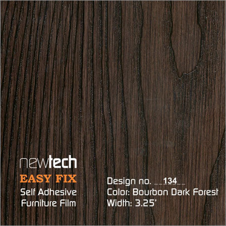 Brown Forest Self Adhesive Interior Film