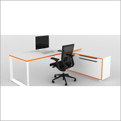 Manager Cabin Furniture - Metal & Wood, 72"x60", Matte White | Durable Materials, Ergonomic Comfort, Easy Assembly, Organized Storage, Modern Design