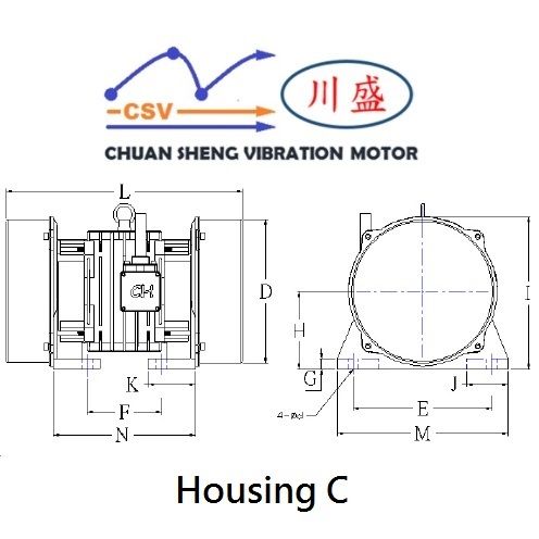 4 Pole Vibration Motor