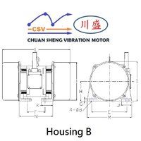 CSV 2 Pole Vibrator Motor