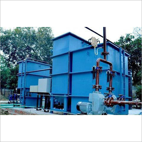 Blue Commercial Sewage Treatment Plant