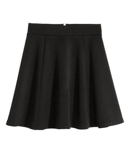 Silk Plain Short Skirts