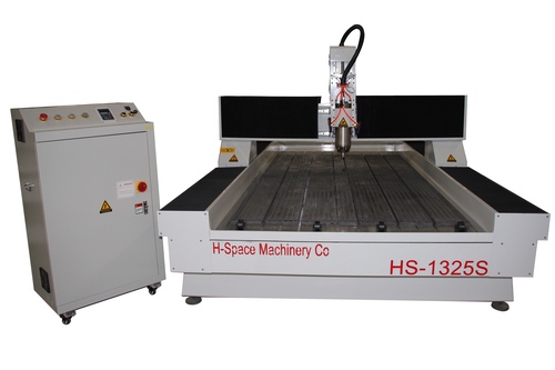 Gray Cnc Stone Router Machine