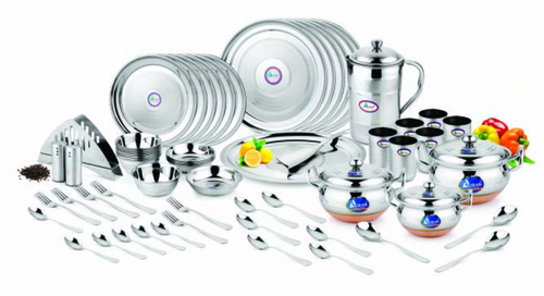 DINNER SET SHAGUN CB HANDI (SUITCASE PACKING) 52 PCS