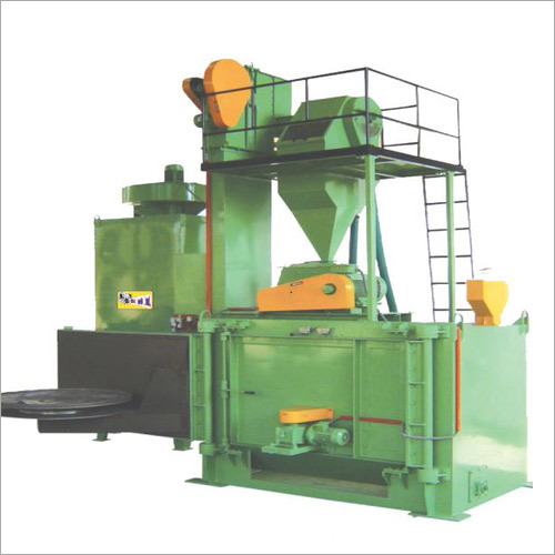 Swing Turn Table Type Shot Blasting Machine