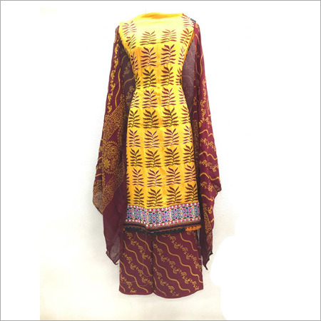 Rayon Print Dress Material