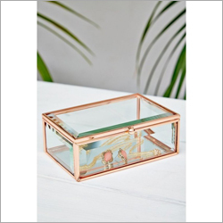Glass Jewelry Box