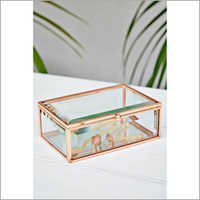 Glass Jewelry Box