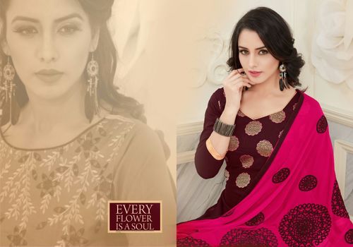 SEMI PURE COTTON DRESS MATERIALS