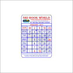 New Year Customized Calenders