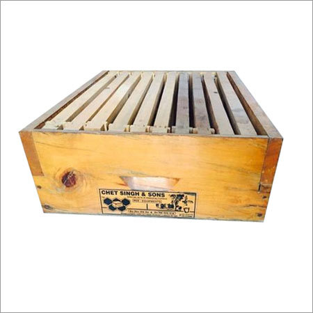 Bee Hive Super Chamber - Wooden Material, 6-15 Inch Size, Yellow Color | Sturdy Design, Good Wear Resistance, High Strength