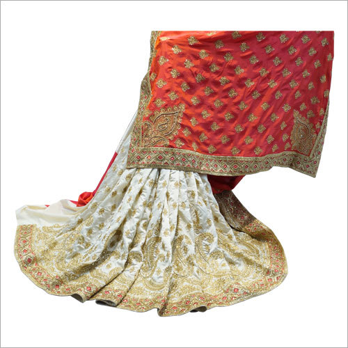 Ladies Handwork Silk Saree