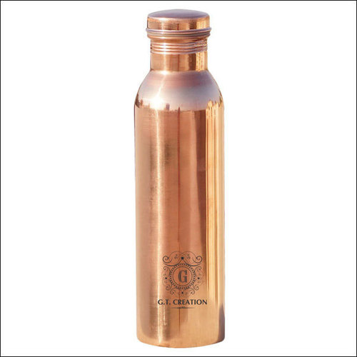 Jointless Copper Bottle Mirror Finish