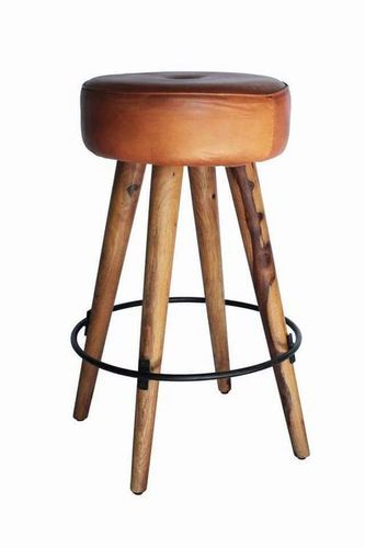 Leather Bar Stool