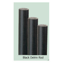 Black Delrin Rod