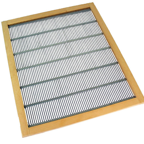 Queen Excluder - Wooden and Steel, 2.15kg | Waterproof, Dust Proof, Pest Resistant, Traffic Management Versatile for Beehive Operations