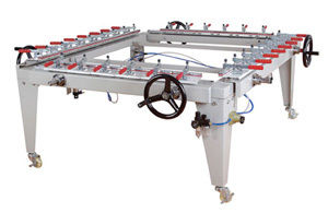 Screen Mesh Stretching Machine