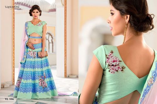 Designer Choli Digital Print Lehenga