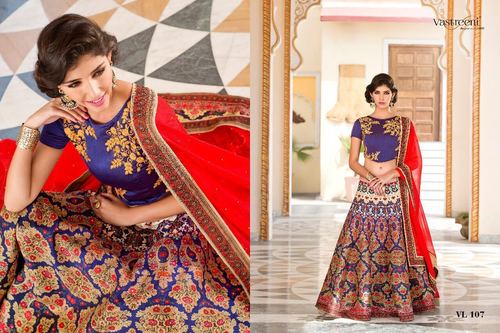 Heavy Dupatta Digital Print Party Wear Lehenga