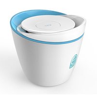 Indoor Air Purifier - 120x120x85 Mm, 0.45 Kg | Ozone Disinfection, 3-stage Filtration, Wall-mounted Or Tabletop Design, Compact Aesthetic