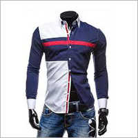 Crew Shirt - Cotton Blend, S-xxl, Navy Blue, Long Sleeve, Slim Fit | Soft Fabric, Colorfast, Stylish Design, Comfortable Fit